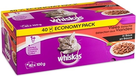 Whiskas Zakjes In 4 Smaken